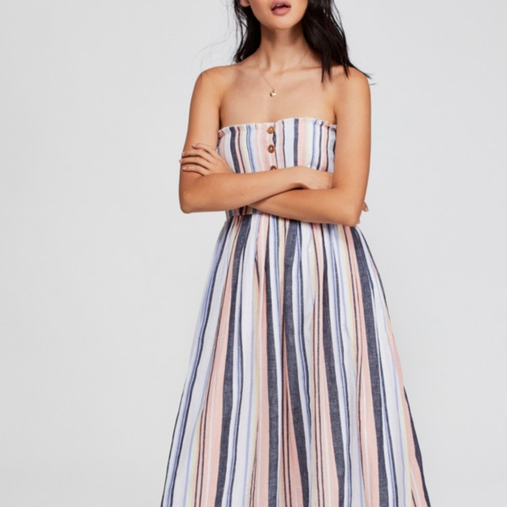 Free People Lilah Midi Dress